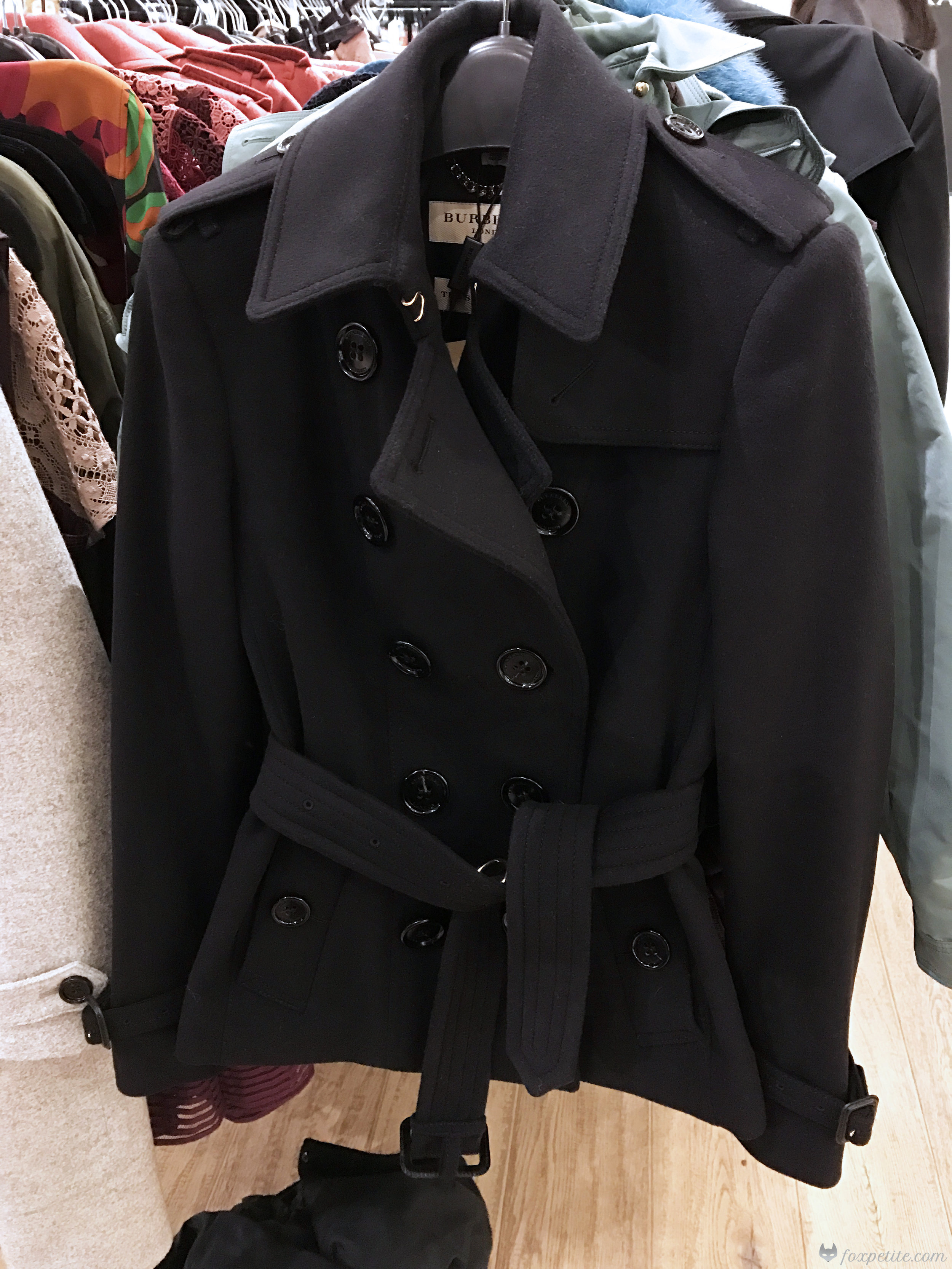 Burberry Coat Dreams — Fox Petite | Women's Fashion Blog
