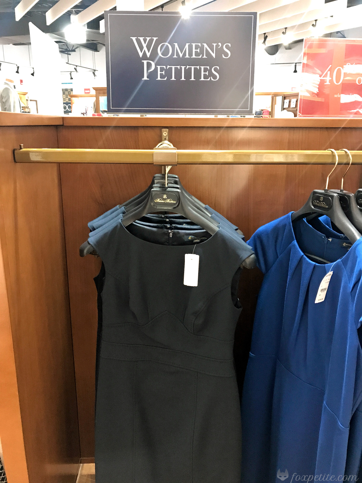 Seen in Store: Brooks Brothers Petite 