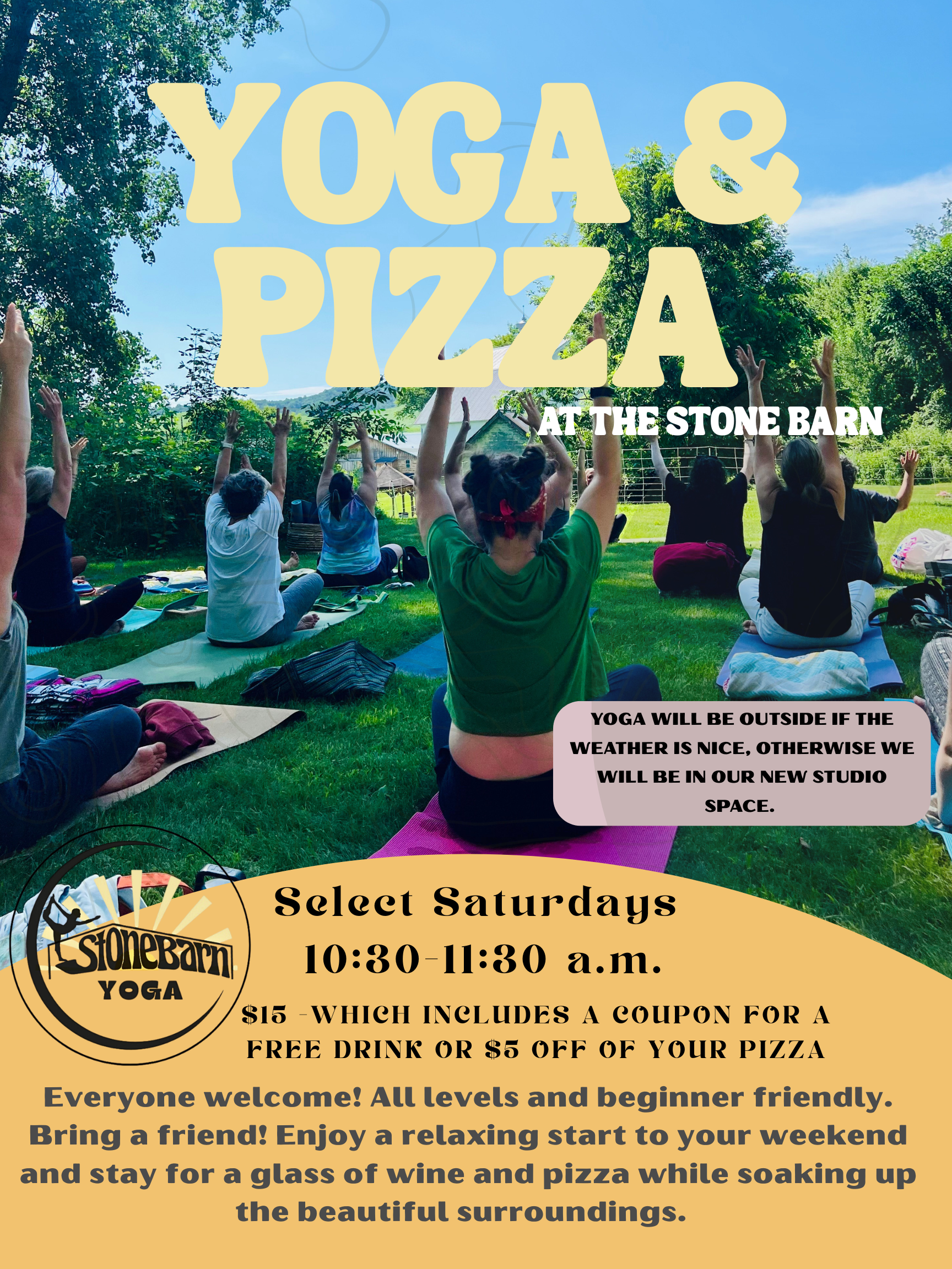 Yoga and Pizza
