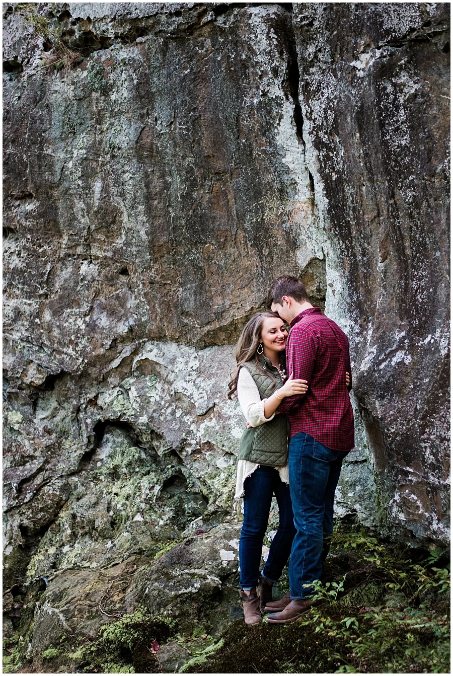 Petit Jean Mountain Engagement Photos- Light & Airy Photography