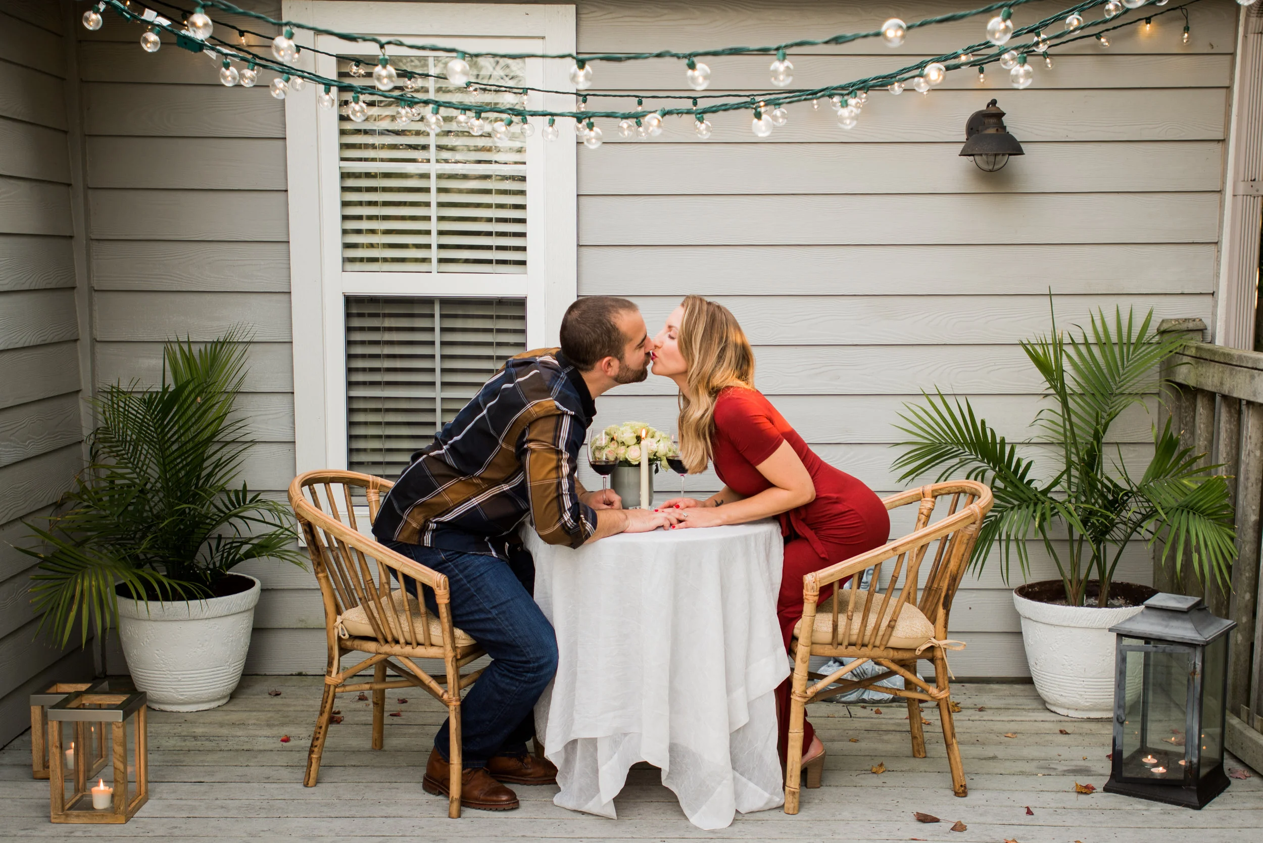 entonville, Arkansas In Home Engagement Session- Lifestyle Photography