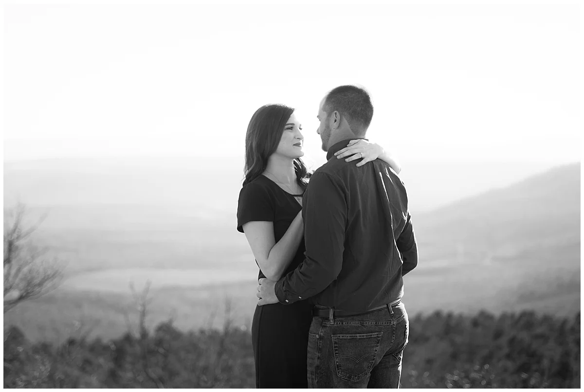 Mountain Engagement Session| Arkansas Light & Airy Wedding Photographer