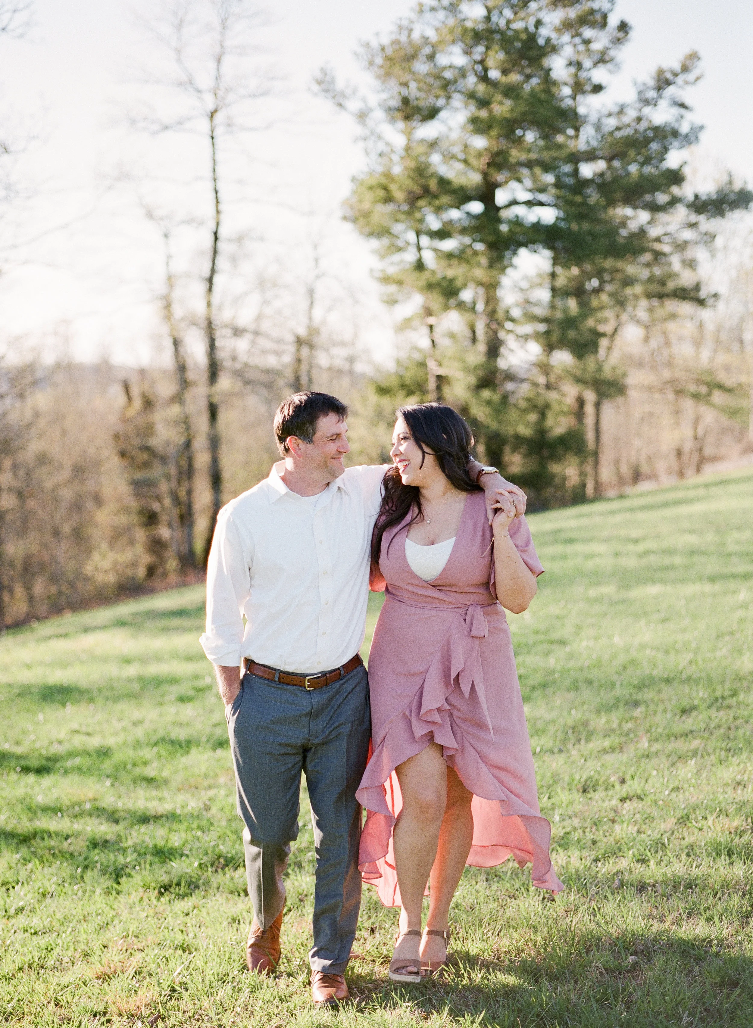 Woodsy Arkansas Engagement Session by Arkansas Wedding Photographer Natalie Smith Photography