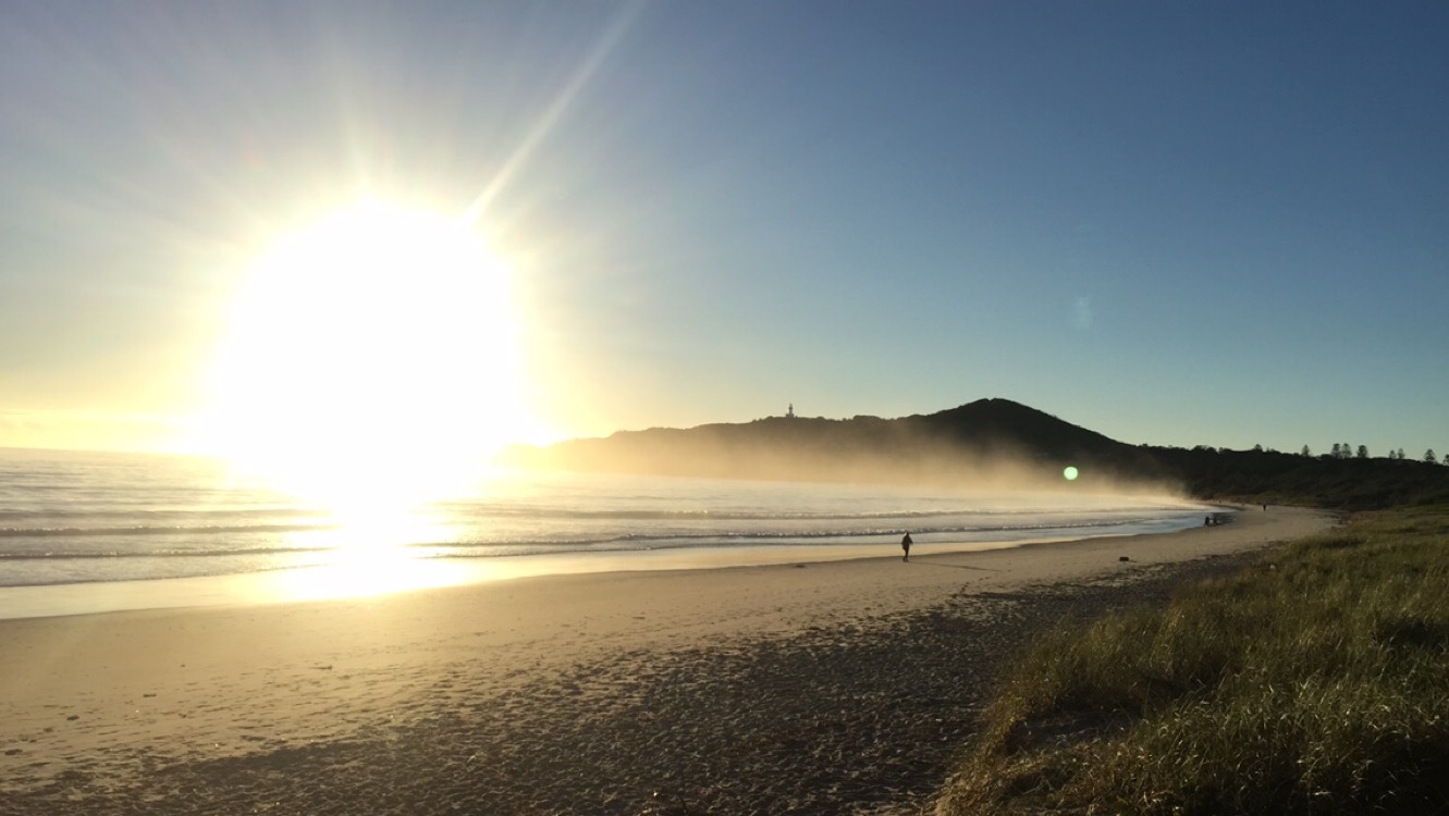 PS How AMAZING is this photo I took one morning on the way toward the Byron Bay lighthouse! ! ! 
