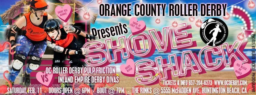 Shove Shack: OCRD Pulp Friction vs Inland Empire Derby Divas