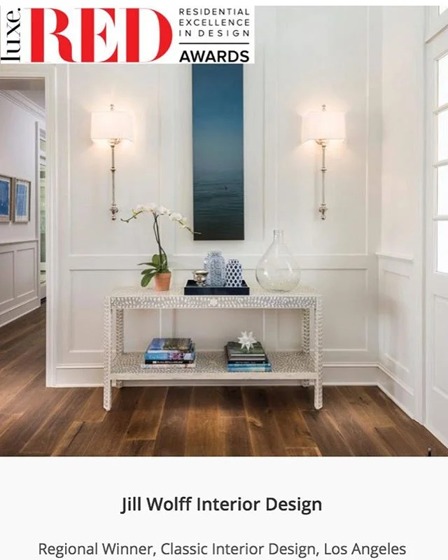 Very honored to have been chosen by @luxemagazine as a Residential Excellence In Design 2018 winner!