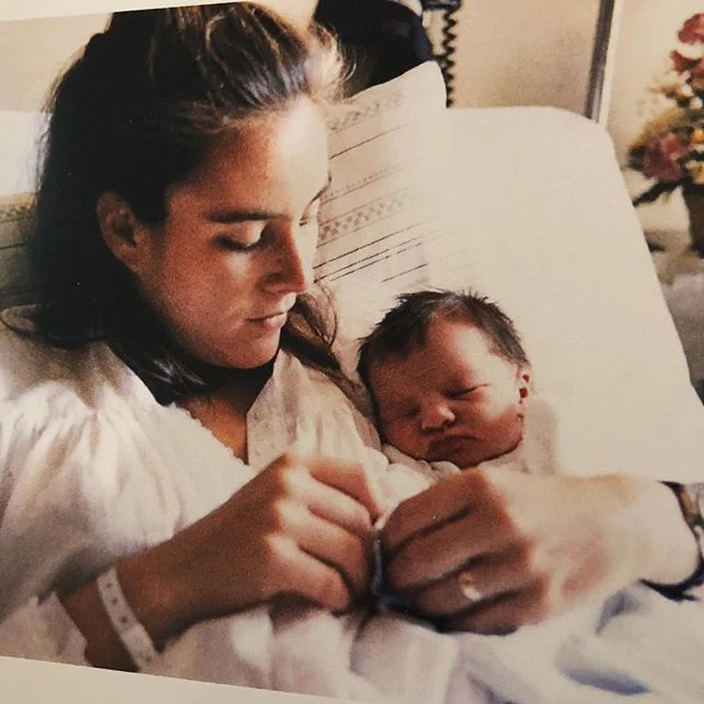 33 years ago my beautiful Daughter Taylor Michelle Wolff was born. It&rsquo;s been a wonder and delight being her Momma and now she&rsquo;s a Momma to lovely Lola❤️Happy Birthday Tay.....I love you to the moon and back
