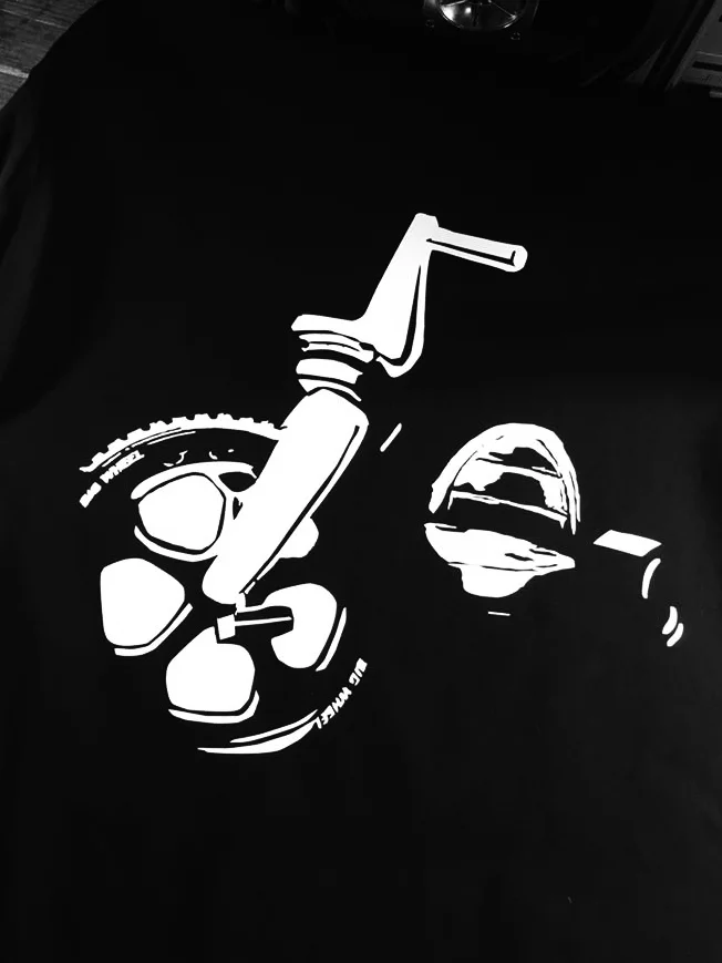 Big Wheel graphic tshirt