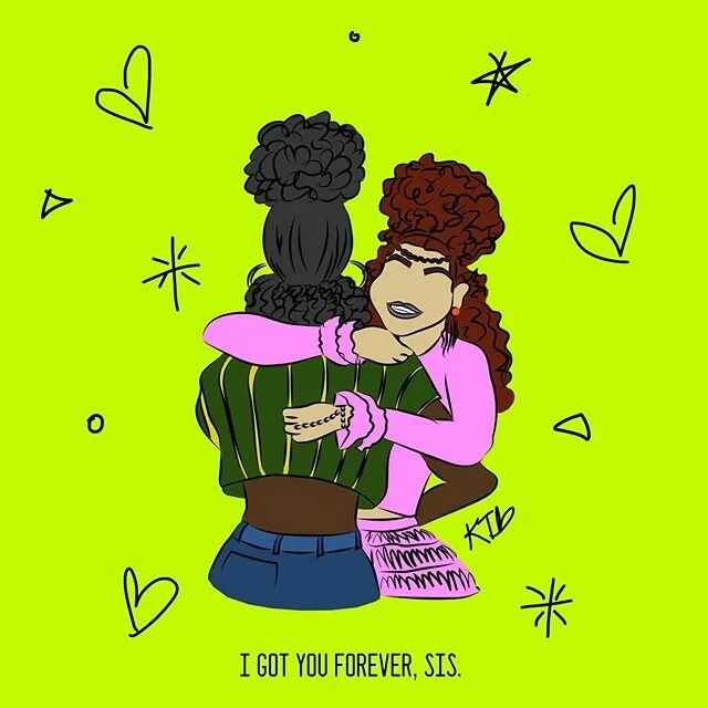 Because as Black women it seems we aren’t afforded a moment to ourselves. To feel. To check-in. To step away. To have someone wipe our tears. To hug us. To deem us important. To see us. To elevate us. Oftentimes we are always feet on the ground