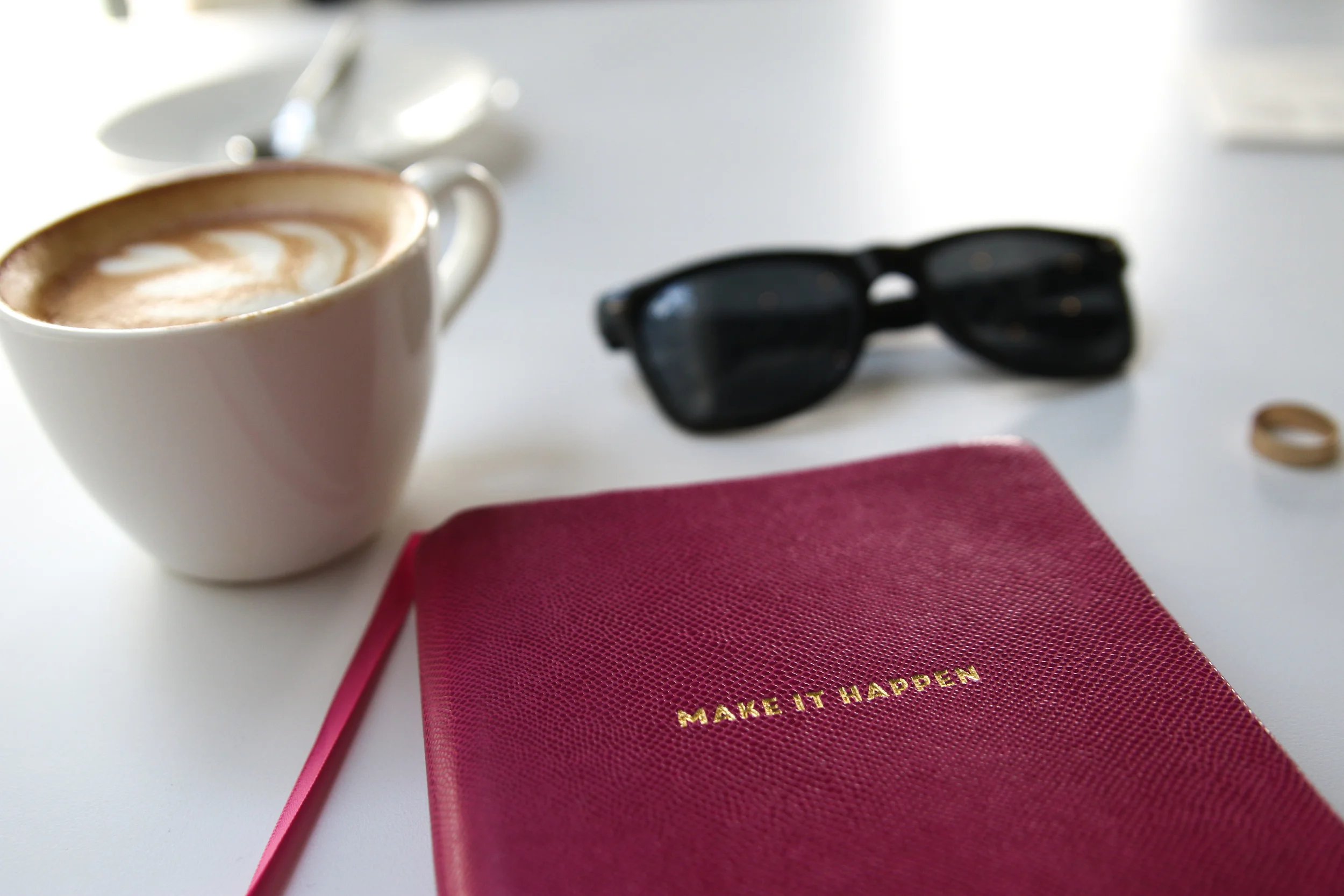 10 Free Stock Photos for Creative Entrepreneurs. No attribution required. Use as you please! Notebook and coffee stock photo.