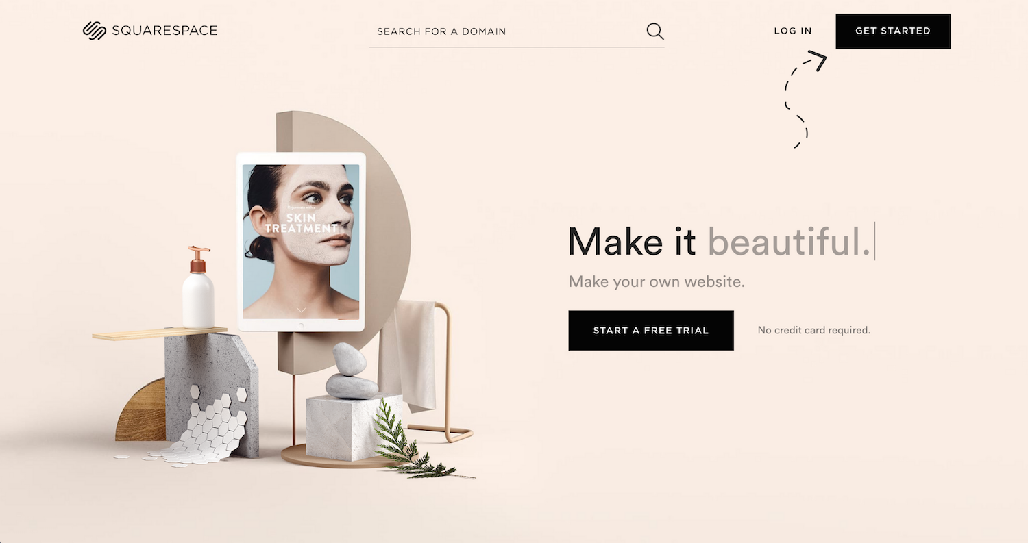 Get started with Squarespace