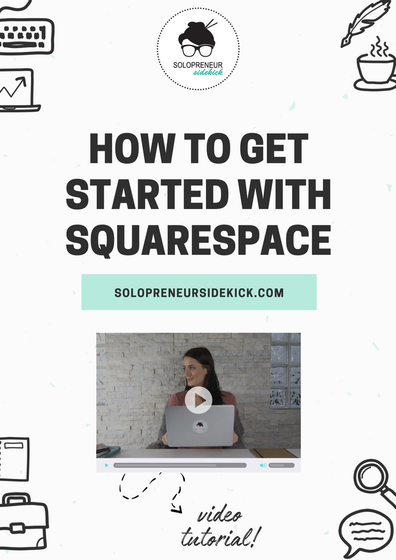 Free video tutorial! How to get started with Squarespace - the perfect platform to build your own website - even without any tech skills! Watch the Squarespace tech tutorial here: https://www.solopreneursidekick.com/blog/how-to-get-started-with-squarespace