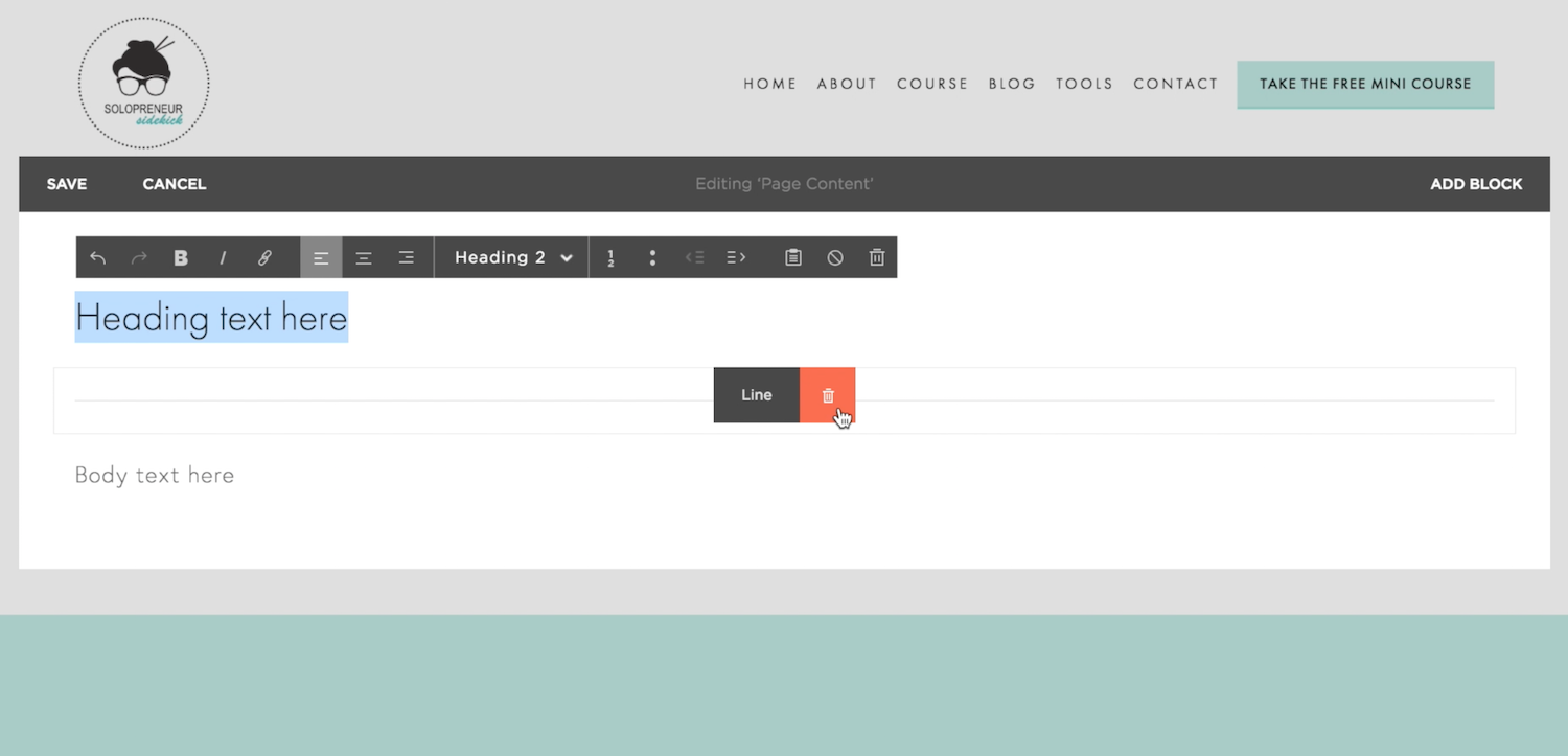 Delete Line Block Squarespace - Fix Text Issues.png