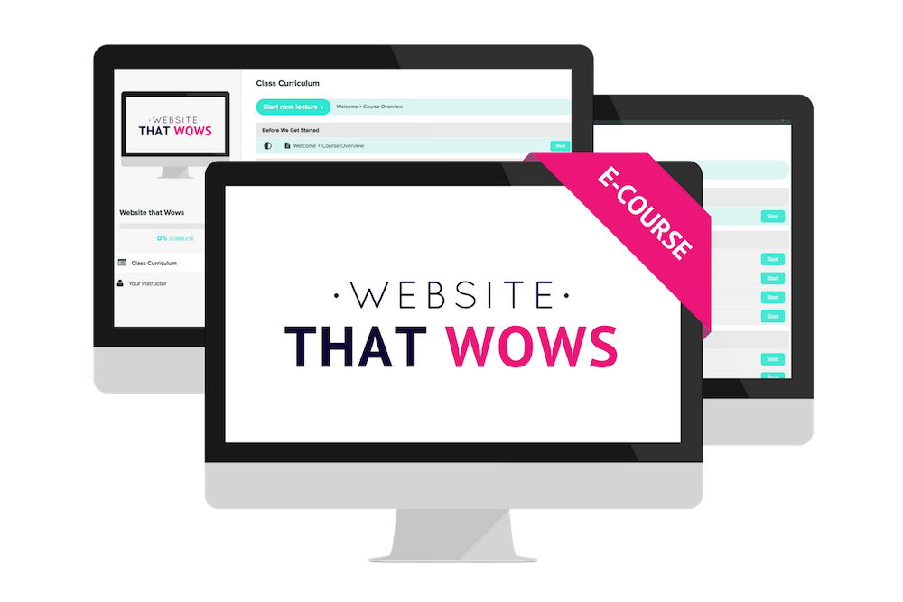 Squarespace Online Course Website that Wows