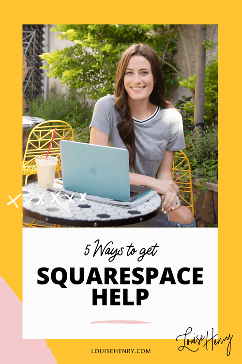 Squarespace Help 5 Simple Ways to Get Help with Squarespace (for online business owners ...