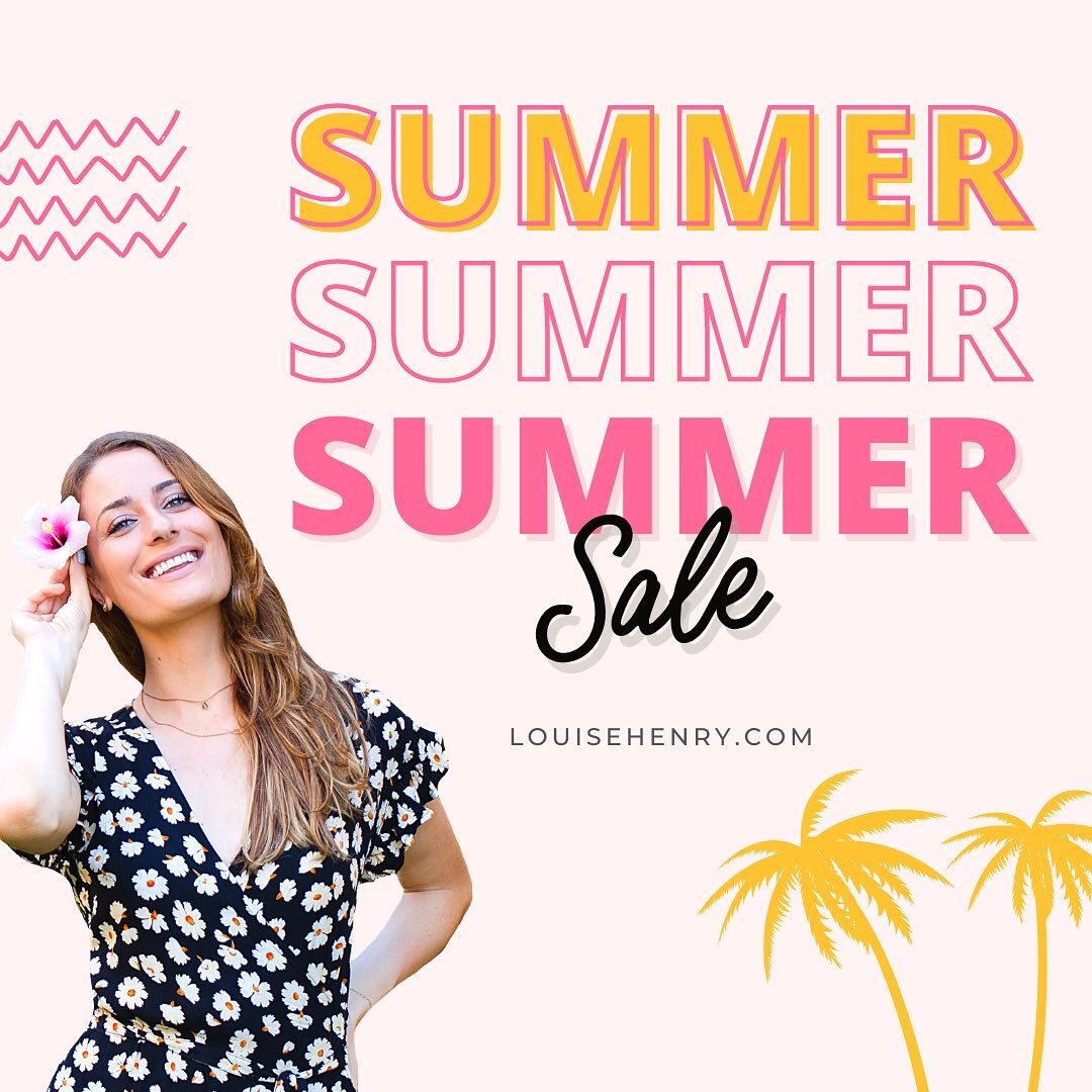 Wahoooo!! Our Summer Flash Sale begins today! 💃

For 5 days only, I'm opening up the doors for ALL 3 of my online courses - Uplevel with Asana, Website that Wows, and Scale with Kartra 🎉🎉🎉

So if you want to:

🙋&zwj;♀️ Increase your productivity