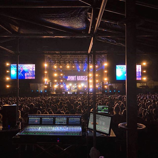 @jimmybarnesofficial playing tonight at Red Hot Summer Concert at @sandalford_wines in the Swan Valley. LED Screens, Lighting and video production provided by Showscreens. @jimmybarnesofficial playing tonight at Red Hot Summer Concert at @sandalford_