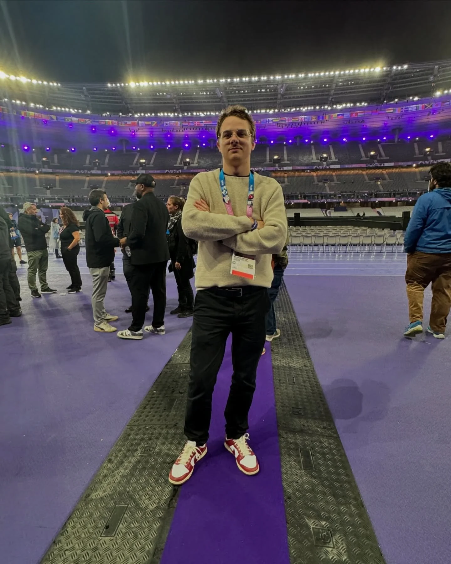 My Olympic dream has come to an end 

As a huge fan of the @olympics and very much in love with French music, it&rsquo;s been an absolute career highlight to be on this journey for the last few months.

From mixing the official @paris2024 anthem &ldq
