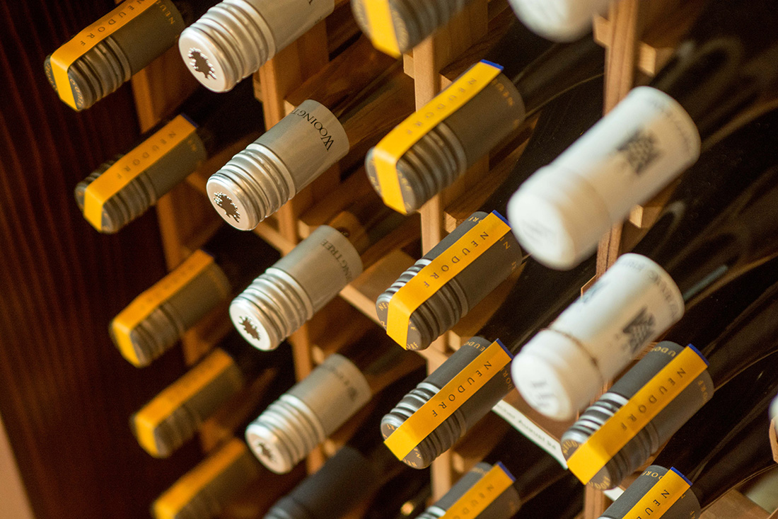 Wine cellar lined with Himalayan incense cedar