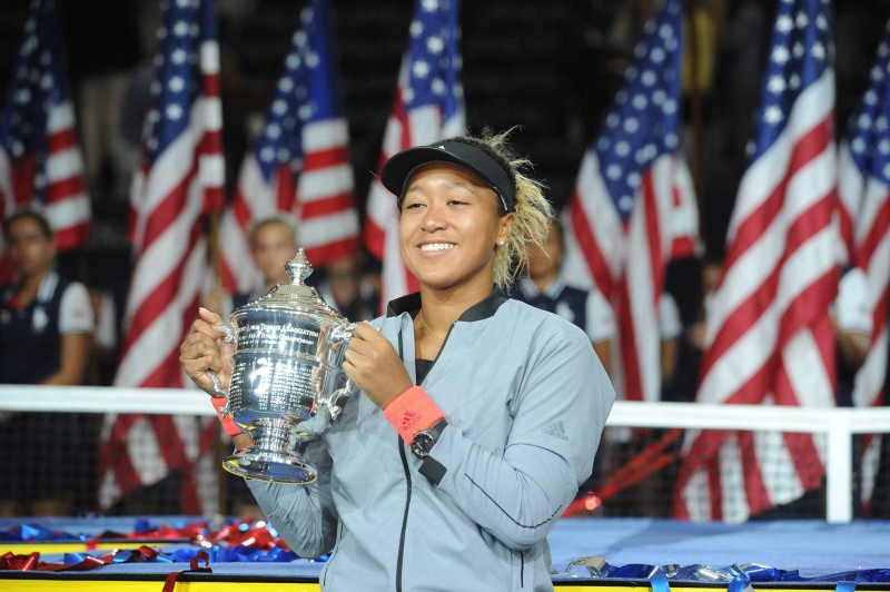 Naomi Osaka is the reigning US Open and Australian Open champion. She is of Japanese-Haitian descent but also identifies as an American (Photo by USTA)