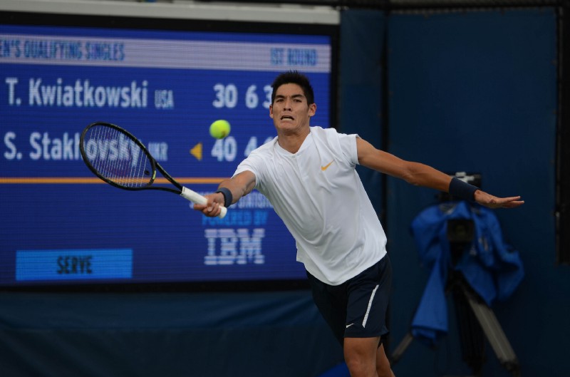 Thai-Son Kwiatkowski is a former NCAA singles champion from the University of Virginia (Noel Alberto/VAVEL USA)