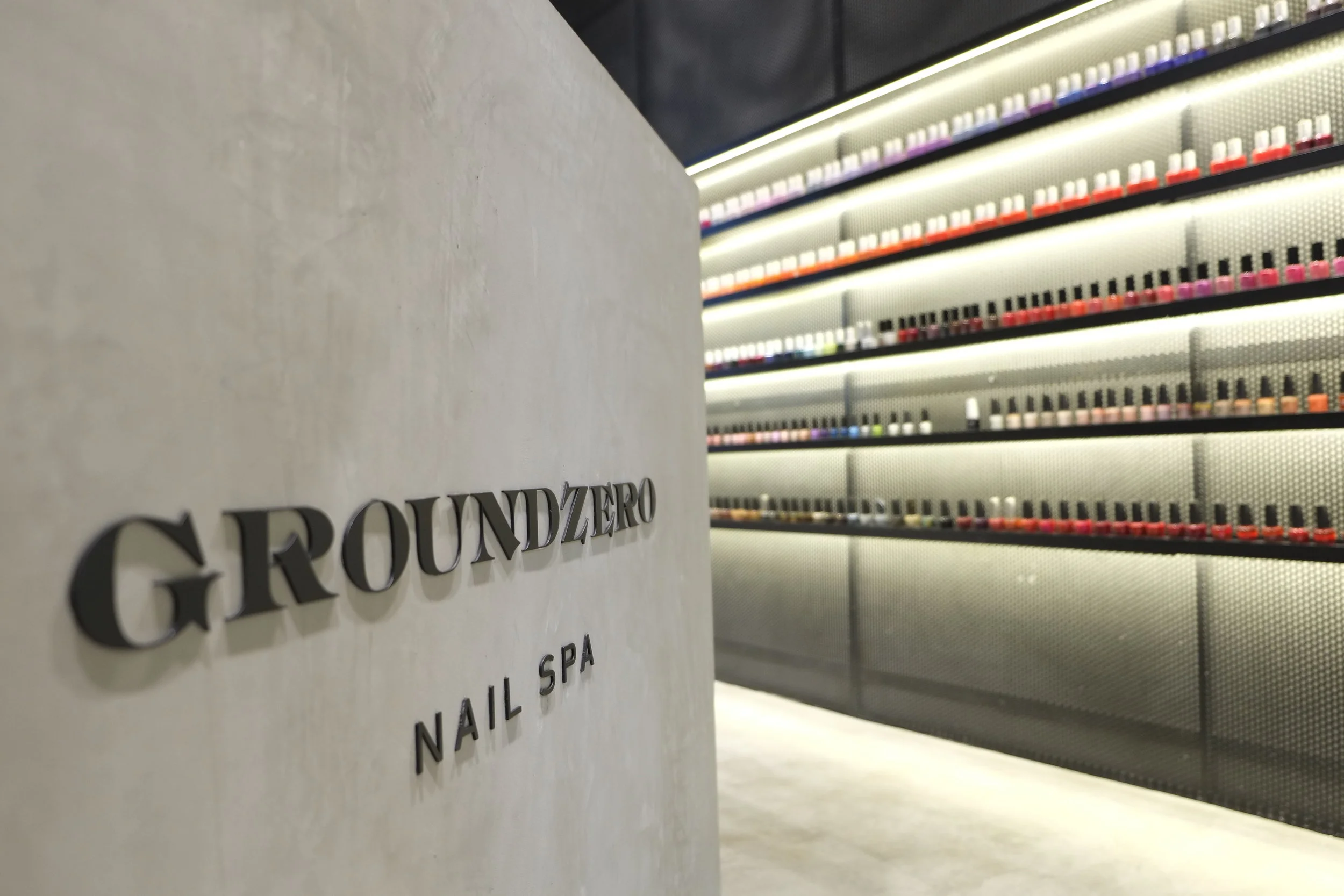  Project type: Nail Spa  Location: Qortuba Mall, Co-op  Size: 110 sq m  Date completed: December 2017 