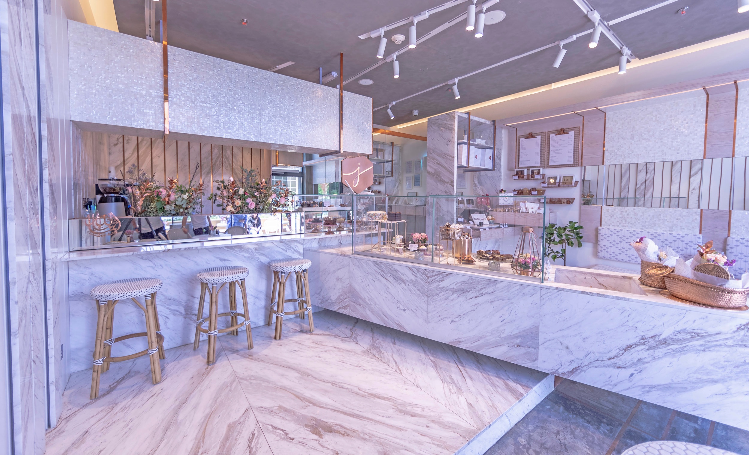   J’S BAKERY   Project type: Cafe  Location: Vibes complex, Kuwait  Size: 80 sq m  Date Completed: December 2018 
