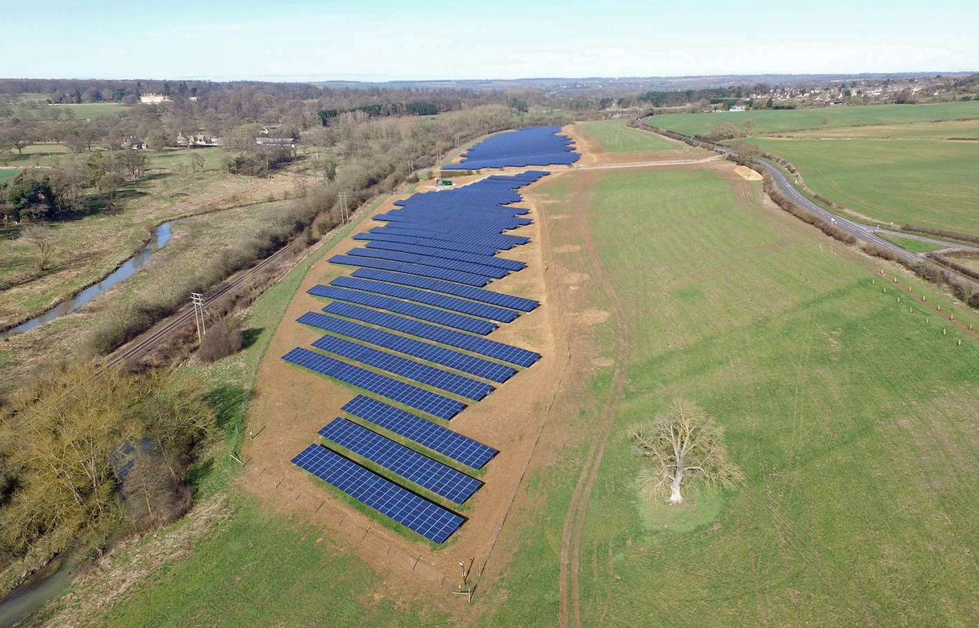 Walk to the Southill Solar site
