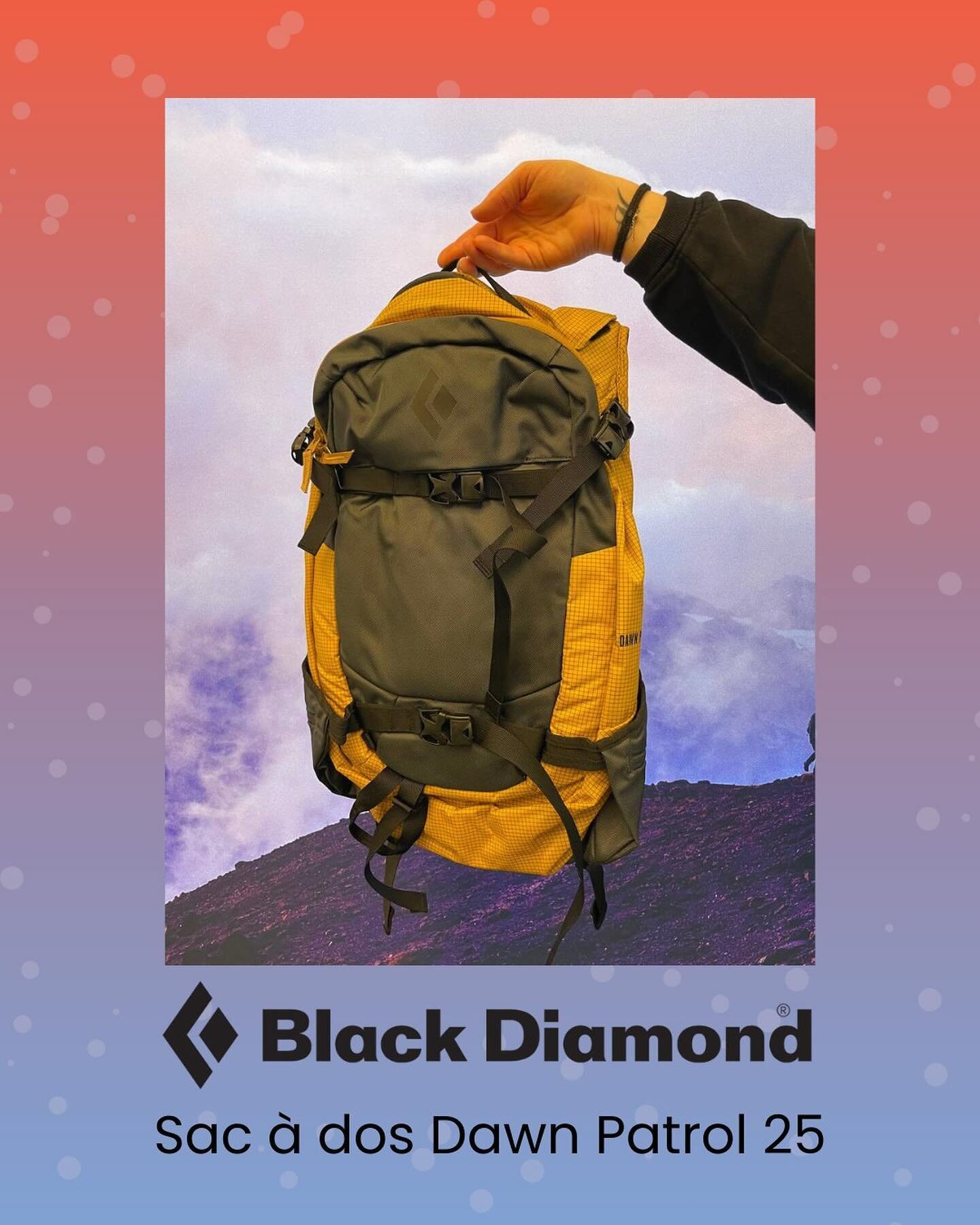 Pour notre anniversaire des 90 ans, c&rsquo;est vous qui recevez des cadeaux 🎁 gagnez un superbe sac &agrave; dos Dawn Patrol 25 de notre partenaire historique Black Diamond 🖤

Pour jouer :
1️⃣ liker la publication 
2️⃣ identifier 2 amis en comment