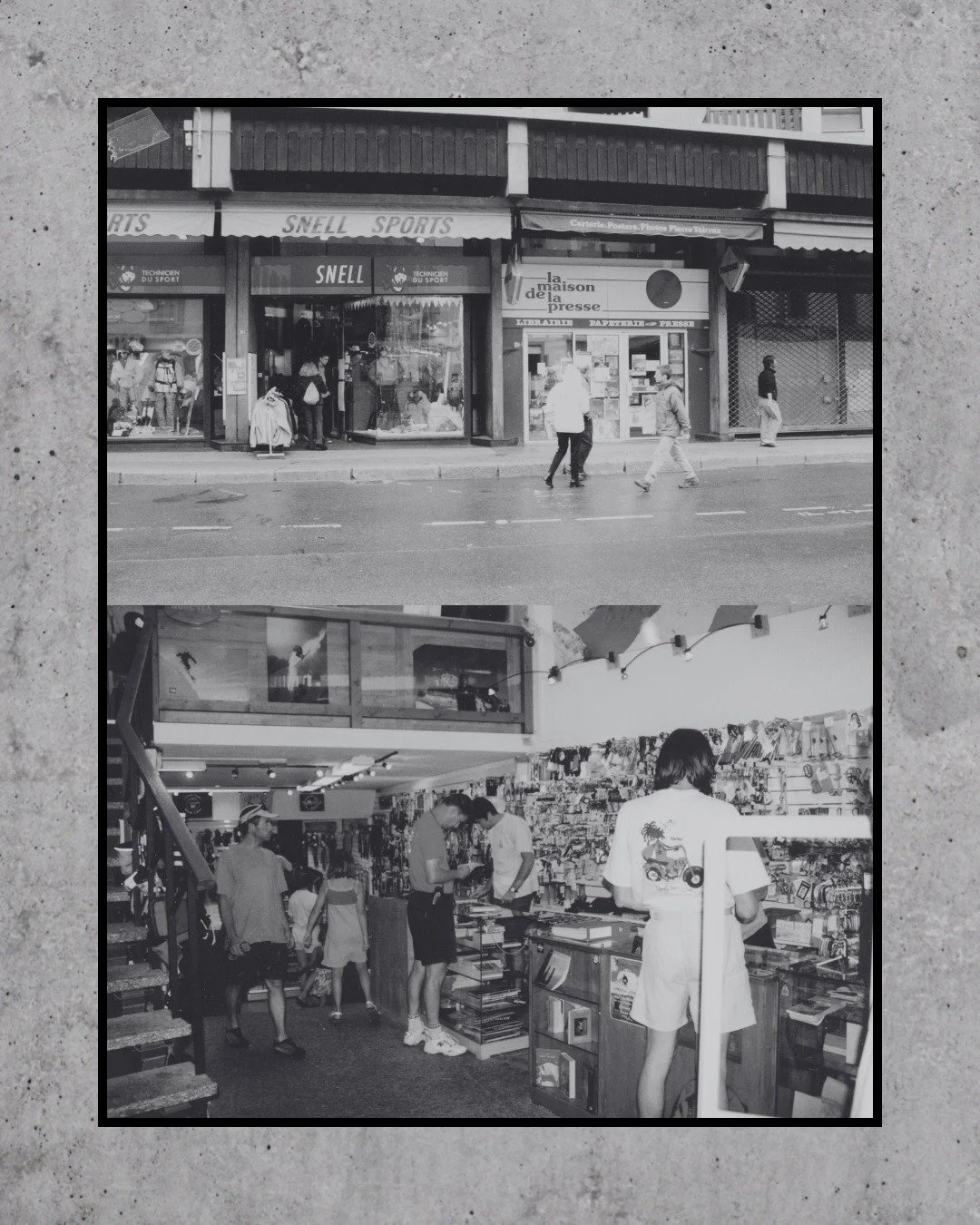 Fin des ann&eacute;es 1960, Yvette et Donald Snell d&eacute;m&eacute;nagent Snell Sports &agrave; son emplacement actuel : 104 rue du Dr Paccard 🔝