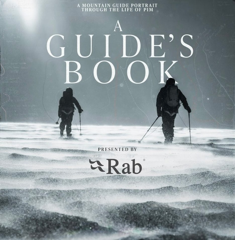 🎥 venez d&eacute;couvrir le projet de PIM @pierreidris_m &laquo;&nbsp;A Guide&rsquo;s Book&nbsp;&raquo; lundi 13 avril &agrave; 19h, en compagnie de @rab.equipment 🎒 
Lien d&rsquo;inscription en bio ⬆️