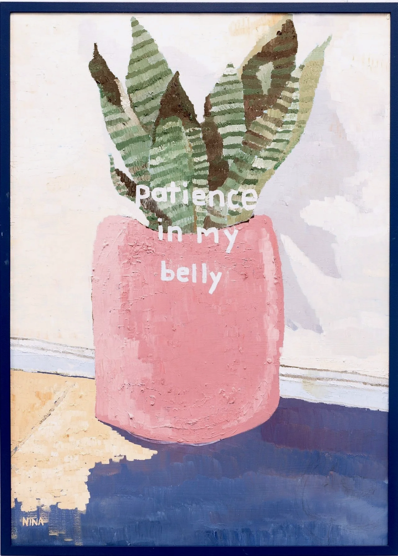 patience in my belly