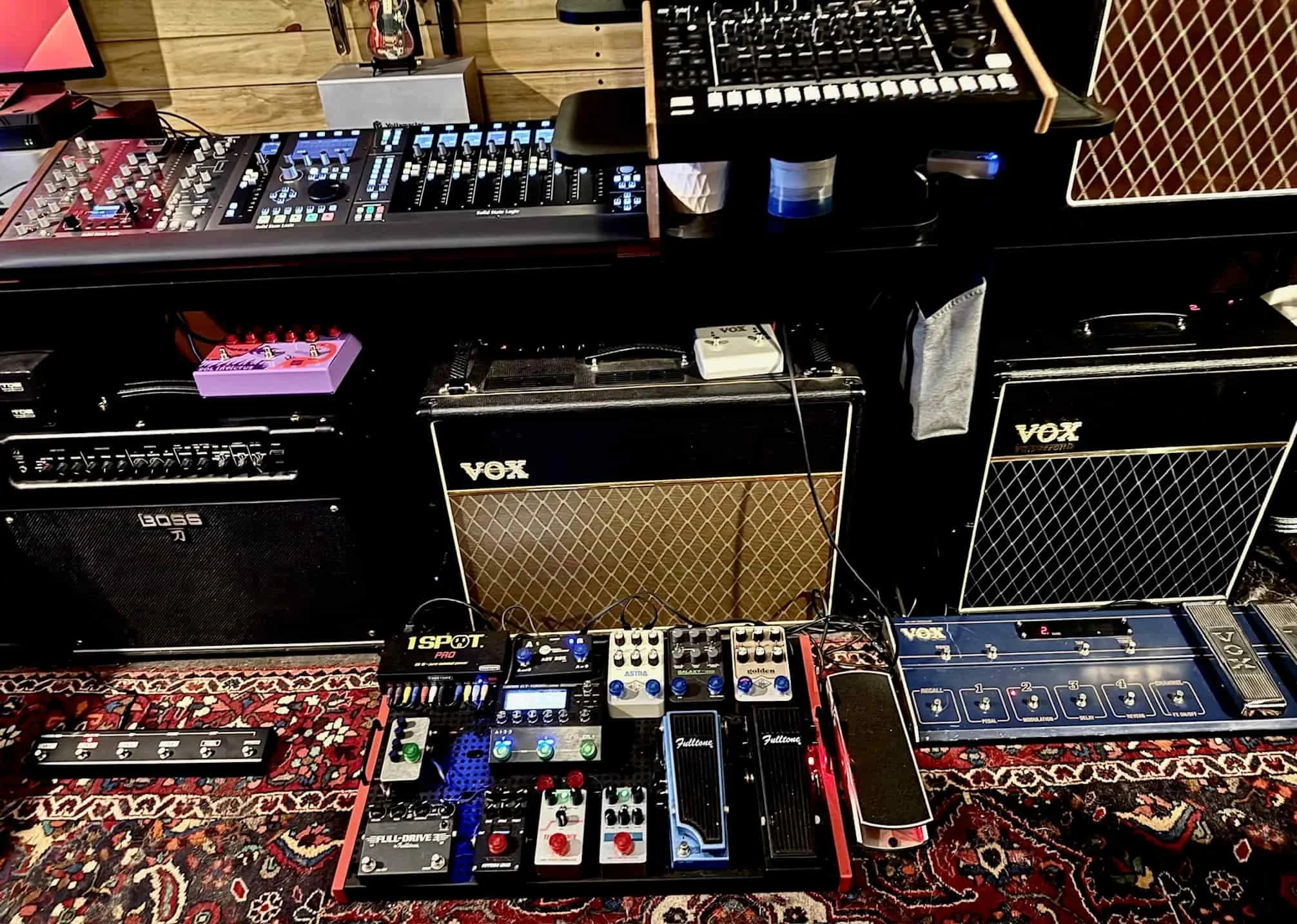 John Seda's guitar right at Rising Sun Music.jpg