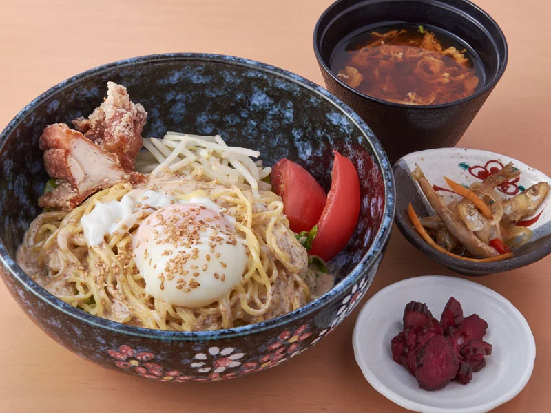 北海道名物! ラーメンサラダ<br>Ra-men Salad Set ($15)