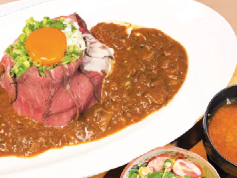 和牛ローストビーフカレー<br>Wagyu Roasted Beef Curry Rice ($19)