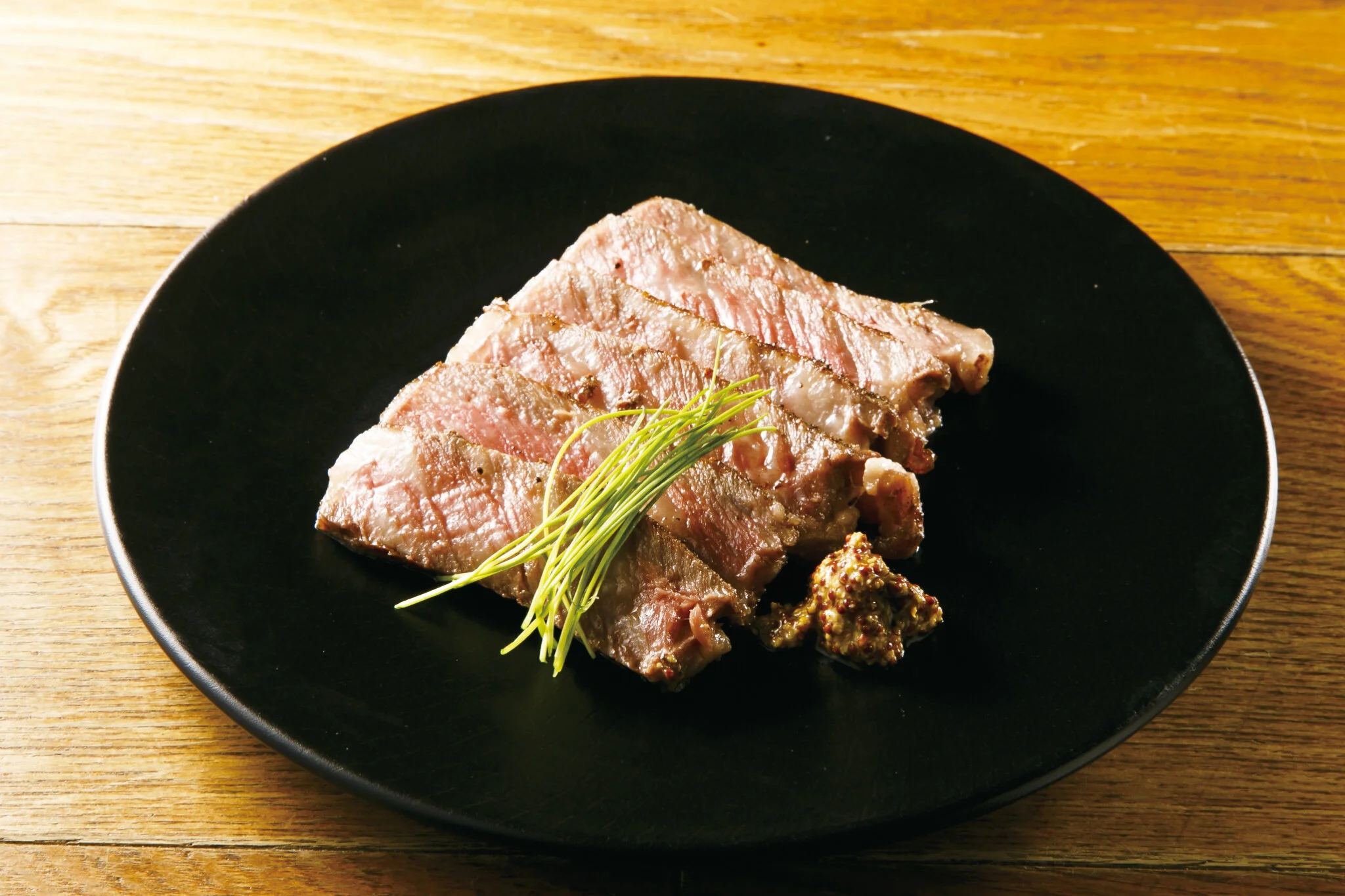 炭火焼き和牛ステーキ Charcoal Grill Wagyu Steak ($43)