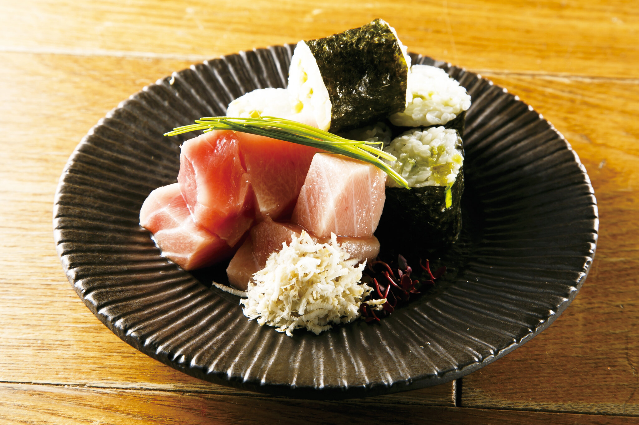 マグロぶつ Cut Tuna Sashimi ($15)