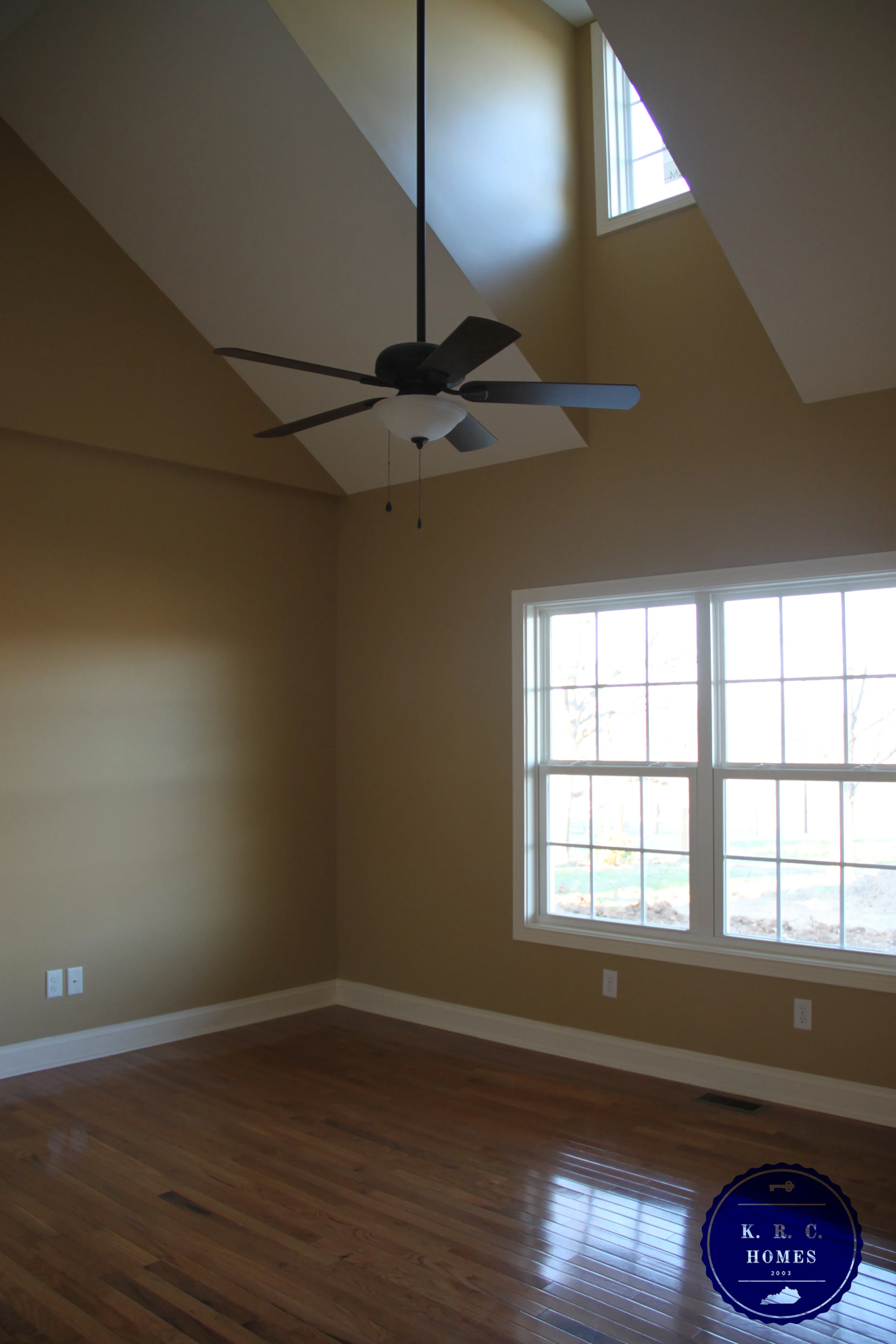 Vaulted Ceilings in the Master Bedroom