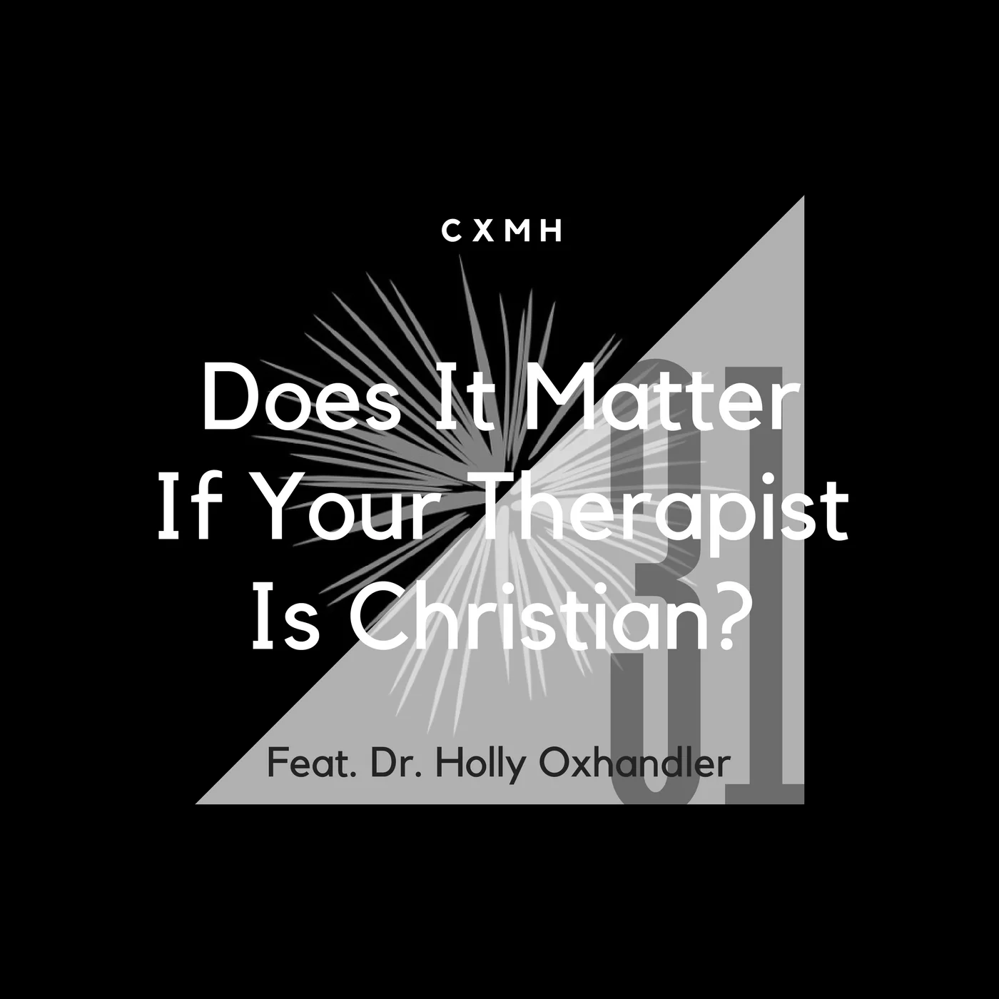 31 - Does It Matter If Your Therapist Is Christian? (feat. Dr. Holly Oxhandler)