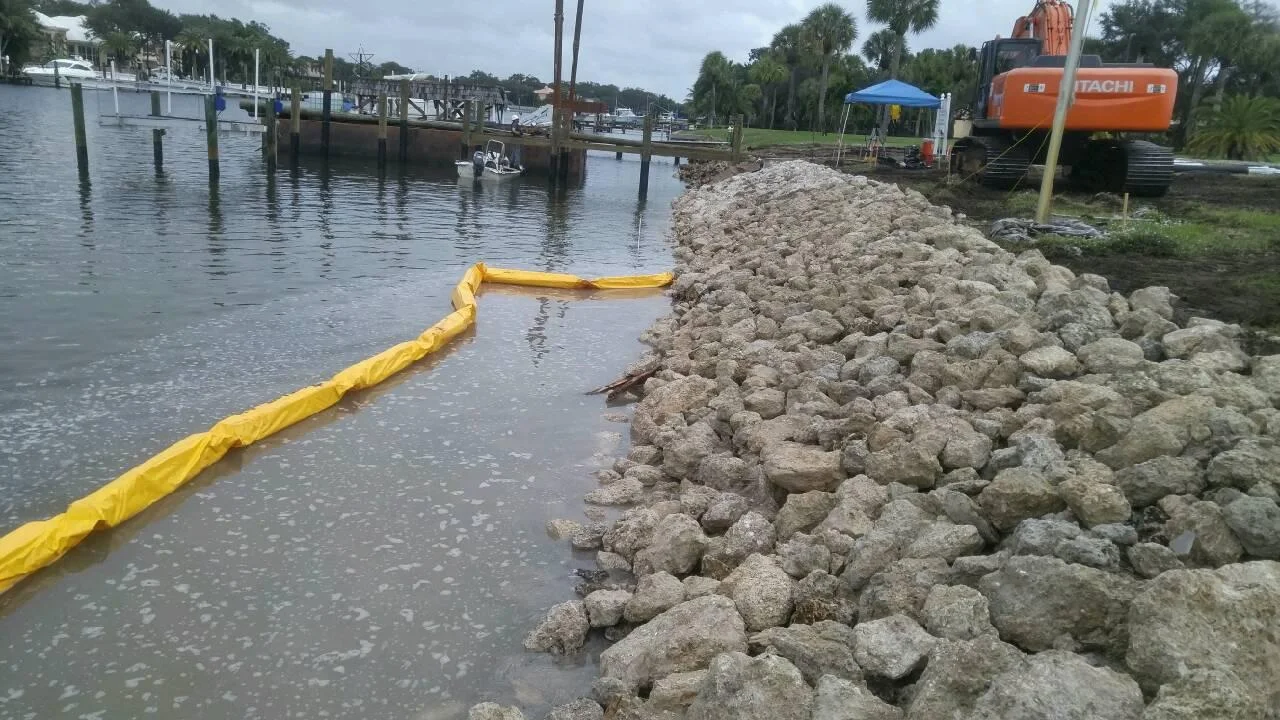 RESIDENTIAL RIPRAP SEAWALL