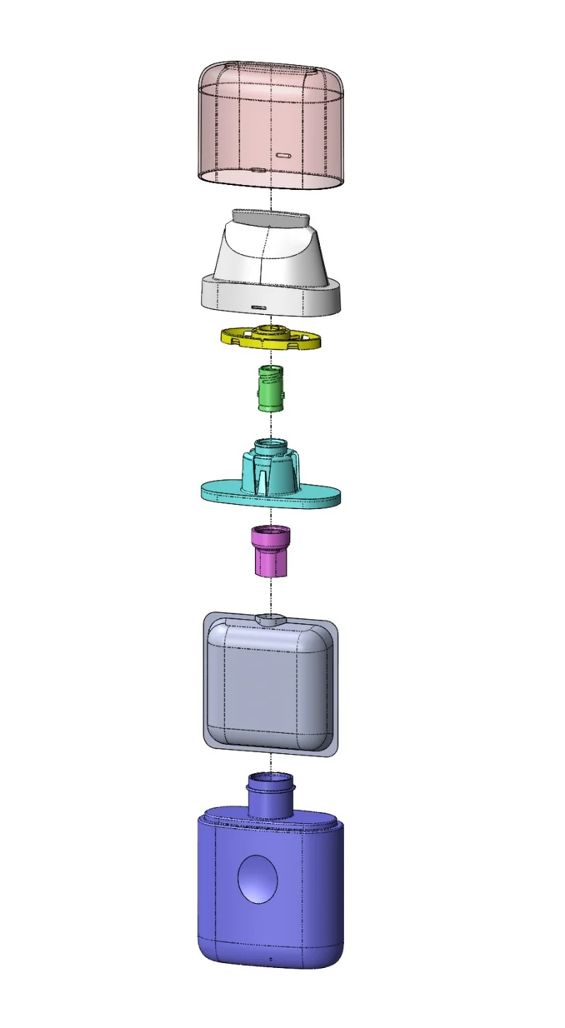 Solid Works exploded view assembly 