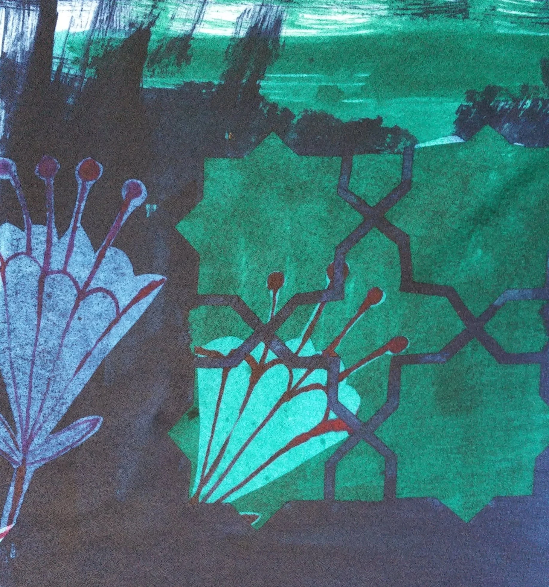 Work in Progress ~ Islamic Art, Pattern Design, Shaheen Kasmani