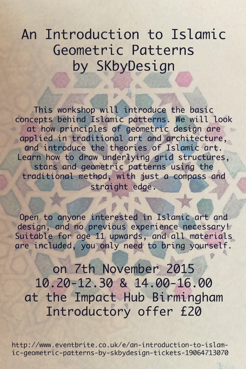 Islamic Art and Design Workshop
