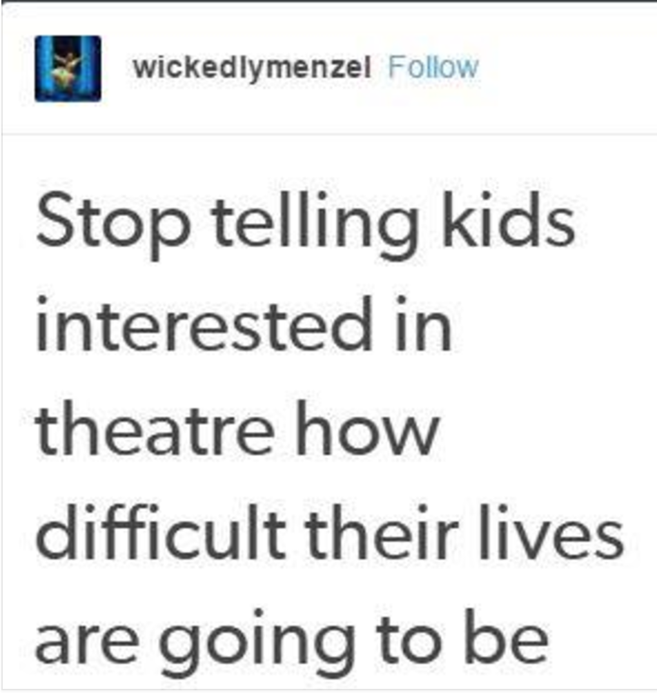 Thanks to wickedlymenzel for being the OP. (Why Facebook pages feel the need to screenshot this shit and not give credit is beyond me but that's another post for another time.)