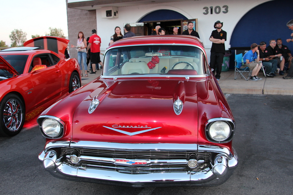 '57 Chevy, Car Show, Las Vegas, Summer 2015