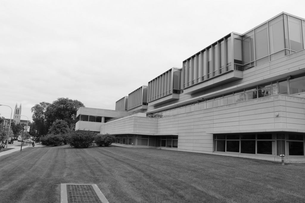 Frank Lloyd Wright Inspired Building, Univ. of Chicago Campus, Autumn 2015