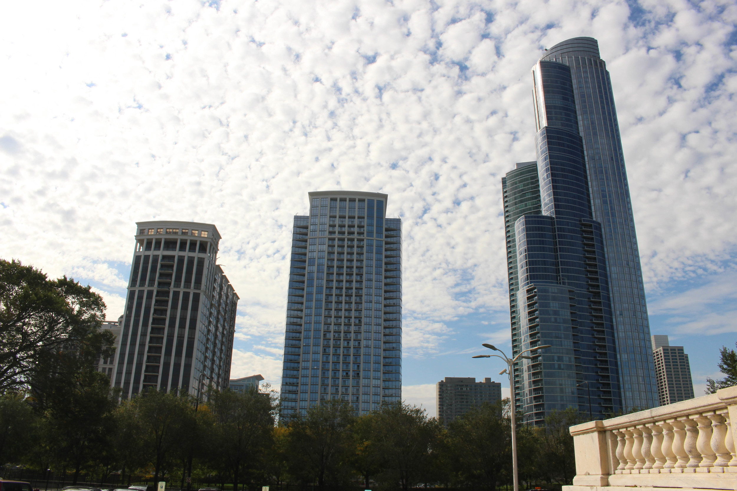 Cloudy Day High-Rises, Chicago, Spring 2015