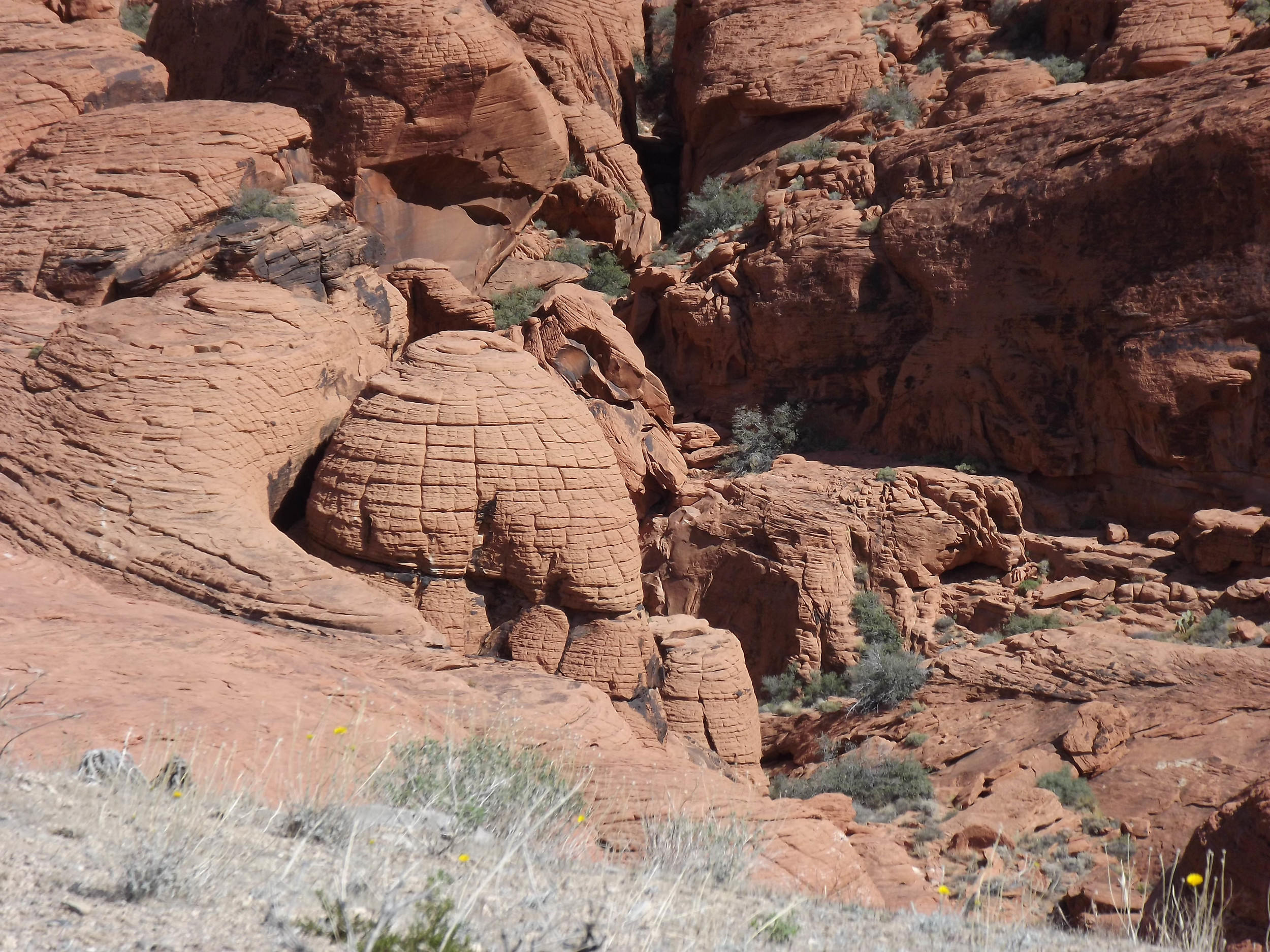 "Beehive" Rock Formation - Red Rock Canyon - Spring 2012