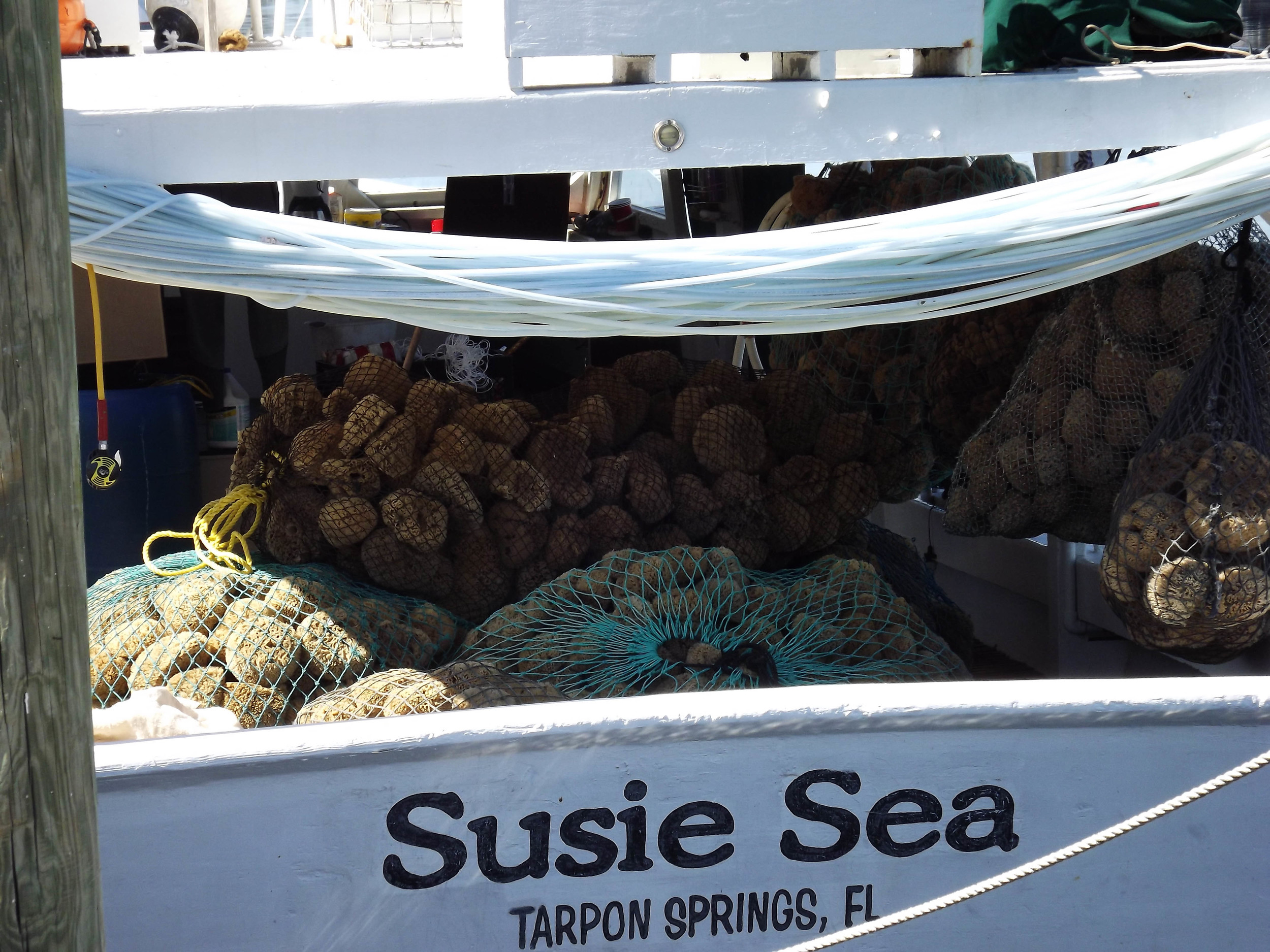 "Susie Sea" - Sponge Fishing Boat - Tarpon Springs, Fla. - Fall 2013