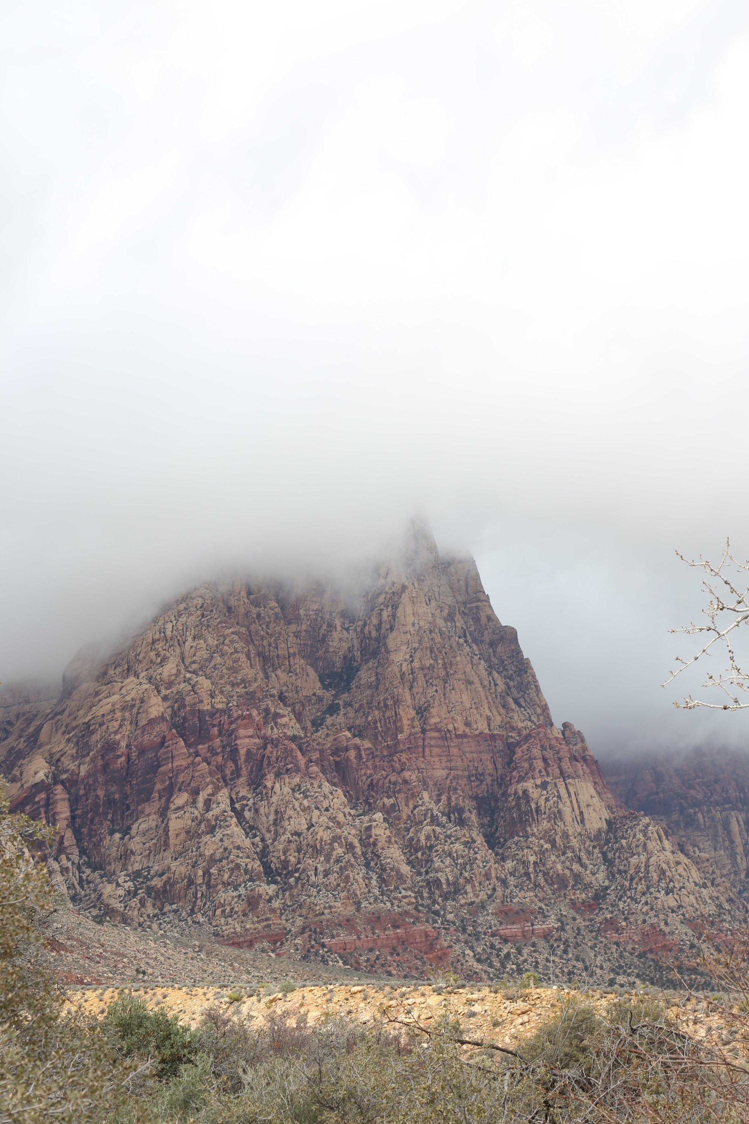 Clouds Over Red Rocks